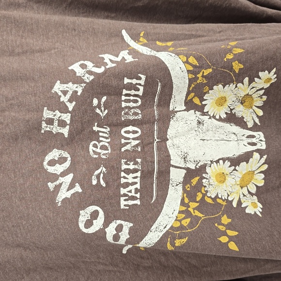 Maurices Do No Harm But Take No Bull Sweatshirt - Picture 3 of 8
